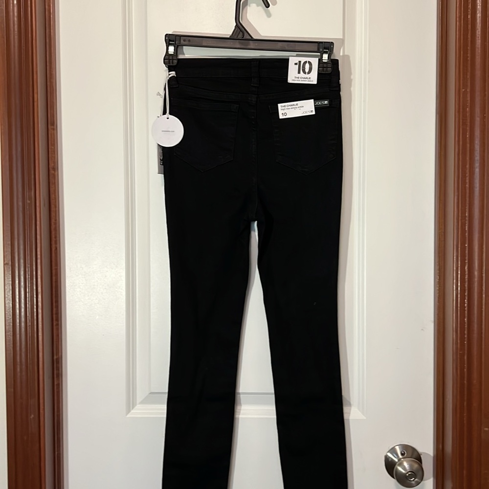 Girls Black High Rise skinny ankle The Charlie Jeans Size 10 NWT - Picture 4 of 10